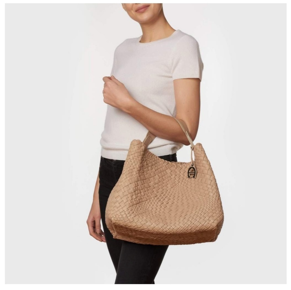 Etienne Aigner Leather Hobo bag
